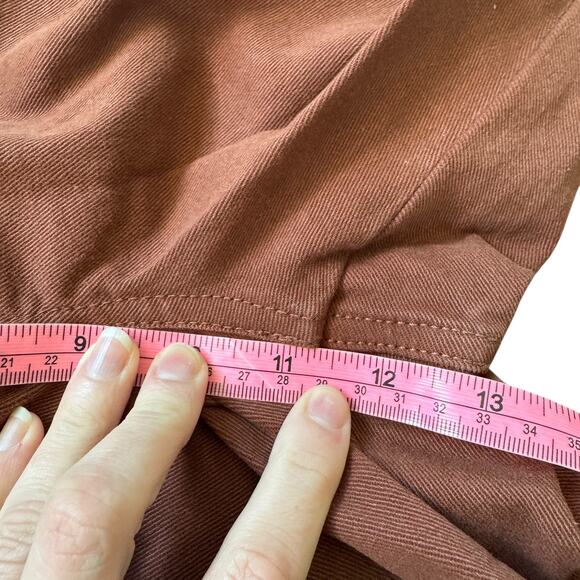 NEW Everlane The Utility Barrel Pants Rosewood Brown - Picture 9 of 10